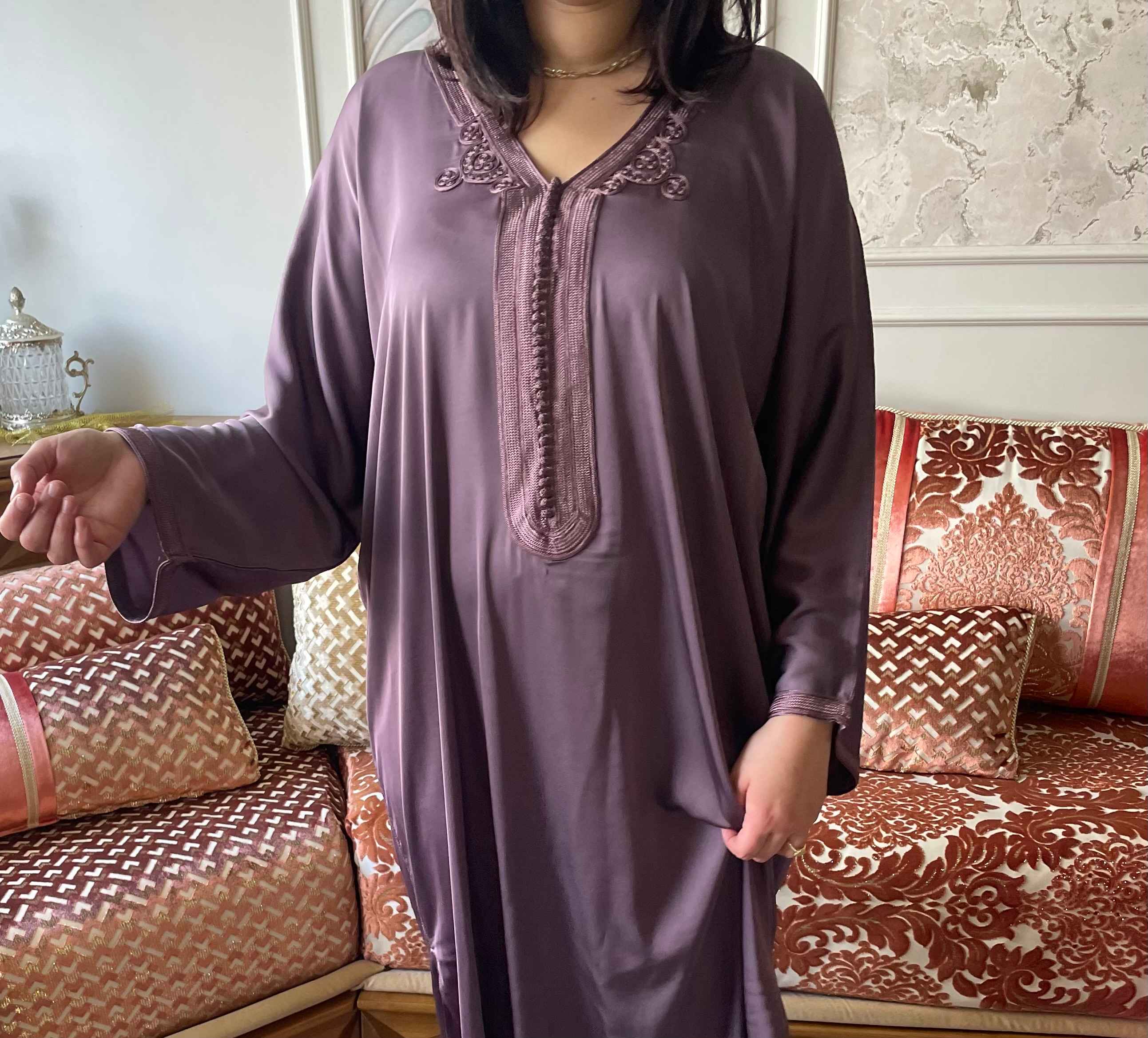 Caftan Reflet d'Améthyste